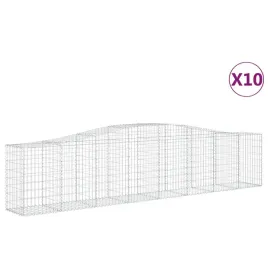 kosze-gabionowe-10-szt-400x50x80-100-cm-galwanizowane-zelazo