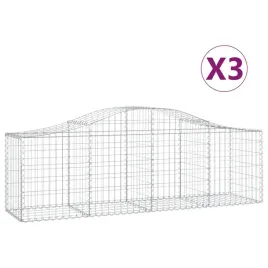 kosze-gabionowe-3-szt-200x50x60-80-cm-galwanizowane-zelazo