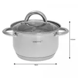 garnki-kinghoff-silver-8-ele-kh-4448-stan-nowy