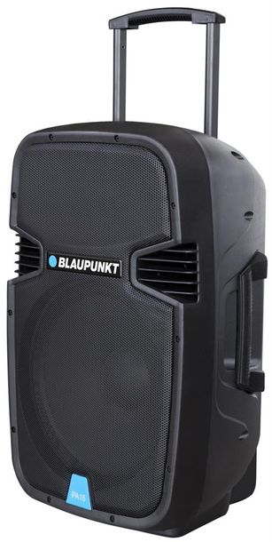 ﻿GŁOŚNIK PRZENOŚNY KOLUMNA BLUETOOTH BLAUPUNKT PA15 KARAOKE MIKROFON 700W