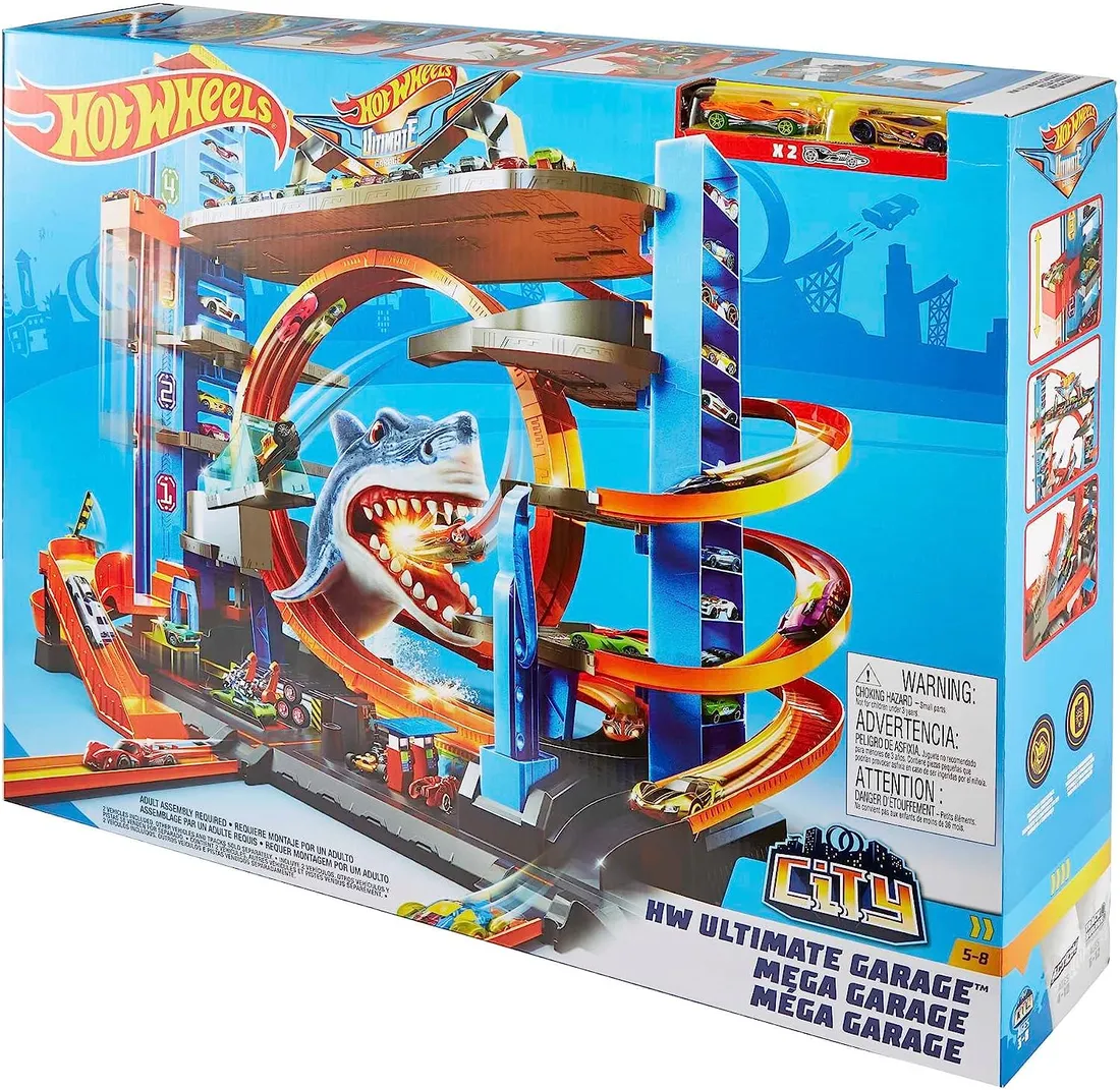 リヴァイアモン　GH 2種セット HOT WHEELS CITY MEGA GARAŻ REKINA +2 POJAZDY FTB69 – 140704473