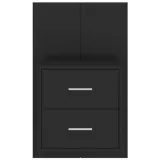 szafka-nocna-scienna-czarna