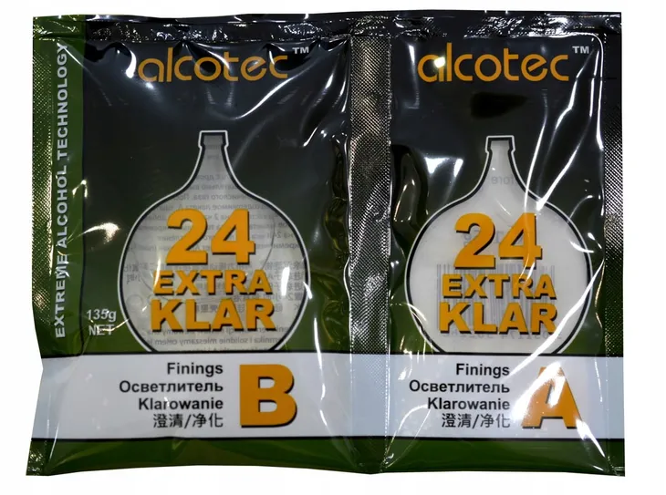 ALCOTEC EXTRA KLAR 24h 50L klarowanie wina zacieru