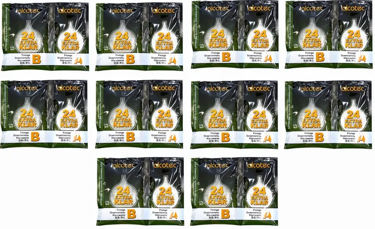 ALCOTEC EXTRA KLAR 24h klarowanie zacieru 10x50L