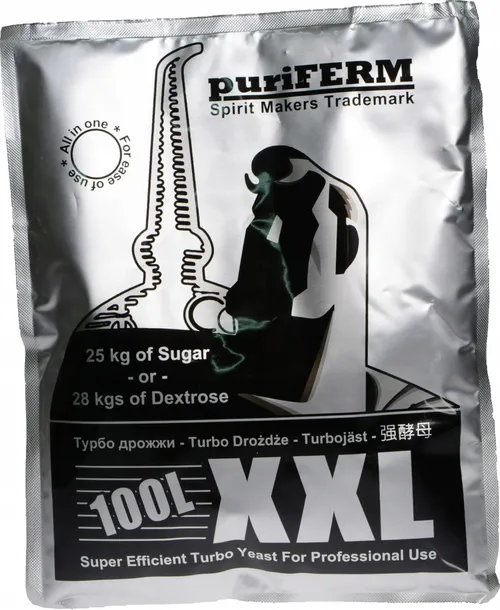 Drożdże gorzelnicze PuriFerm XXL Turbo na 100L