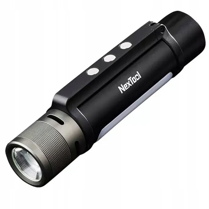 akumulatorowa-latarka-led-nextool-6w-zoom-usb-stan-nowy