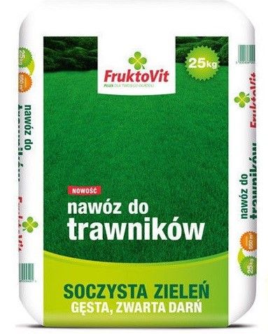 Фото - Газонокосарка Nawóz Fruktovit Do Trawy Trawnika 25KG