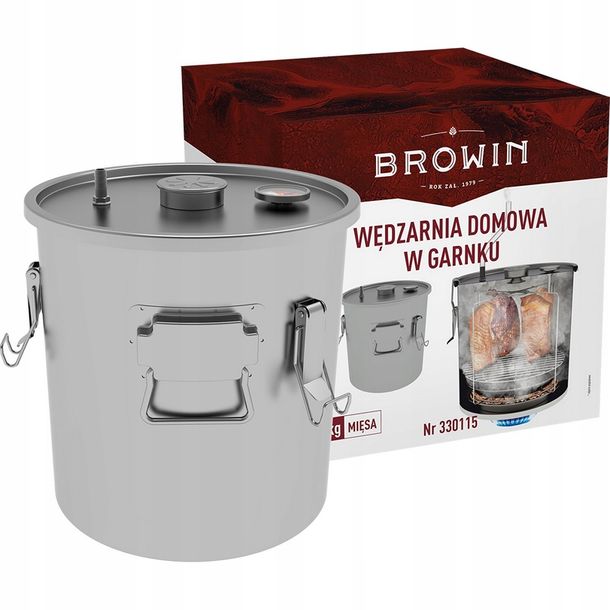 Фото - Мангал / барбекю Browin ﻿Wędzarnia Domowa w Garnku Na Kuchenkę 5kg 