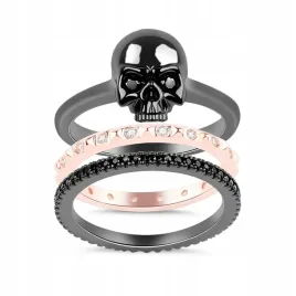 gnoce-pierscionek-bicolor-stackable-skull-set-r-8
