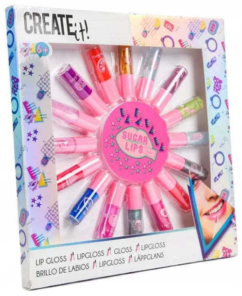 create-it-zestaw-mini-blyszczykow-do-ust-16-pak-stan-nowy