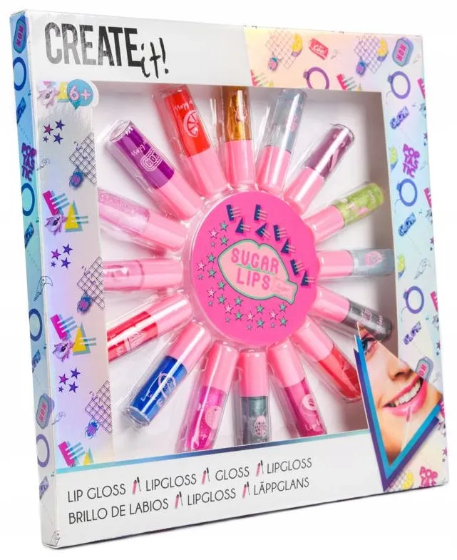 create-it-zestaw-mini-blyszczykow-do-ust-16-pak-stan-nowy