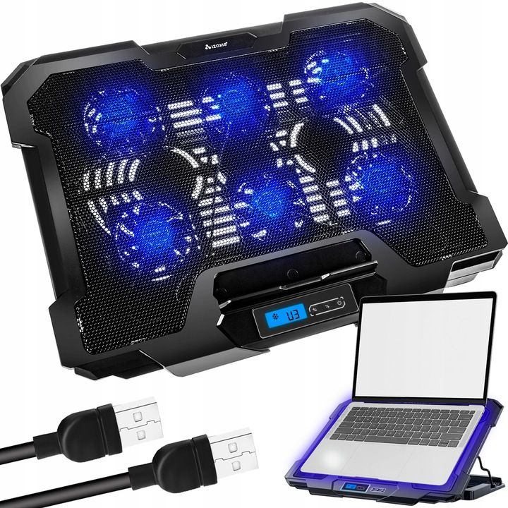PODKLADKA CHLODZACA POD LAPTOP PODSTAWKA 36 x 28cm - ERLI.pl