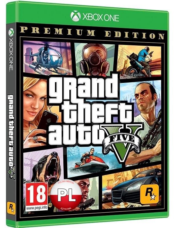 Grand Theft Auto V (GTA) Gra Xbox One / Xbox Series X [PL NAPISY
