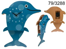 zegar-delfin