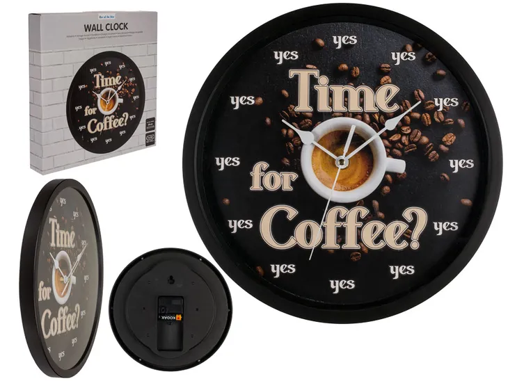 zegar-scienny-time-for-coffee