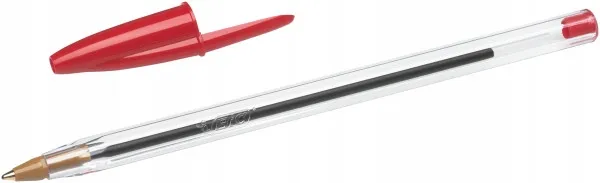 dlugopis-bic-cristal-czerwony-stan-nowy