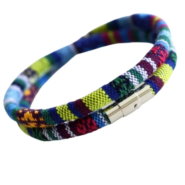 boho-bransoletka-niebieska-damska-stal