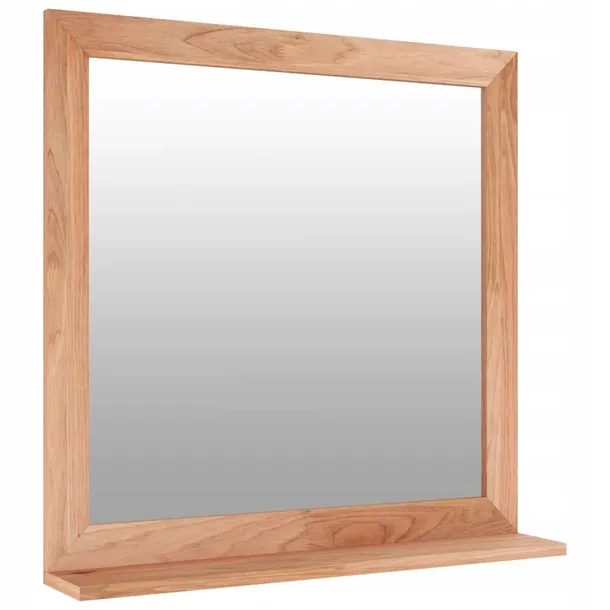 lustro-scienne-55x55-cm-lite-drewno-orzechowe-ksztalt-kwadrat
