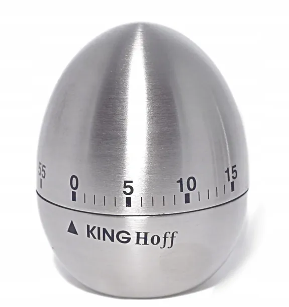 kinghoff-minutnik-jajko-kh-3131-kolor-srebrny