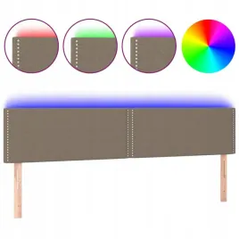zaglowek-do-lozka-z-led-taupe-200x5x78-88-c