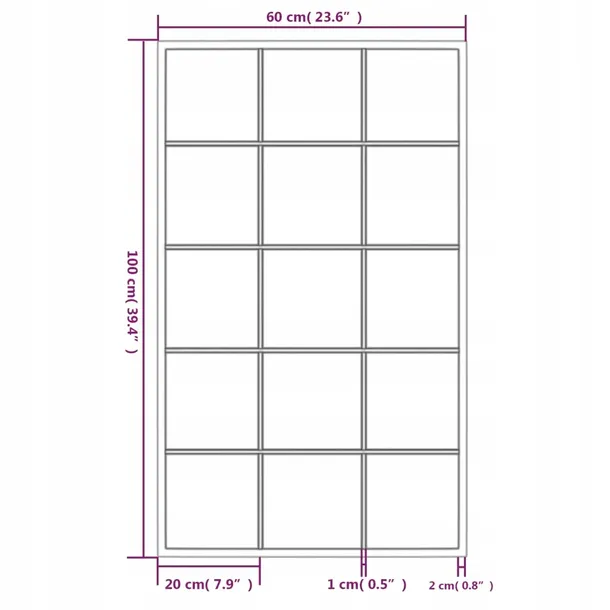 lustro-scienne-czarne-100-x-60-cm-metal-marka-vidaxl