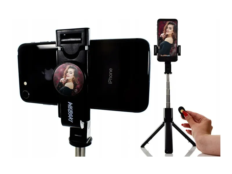 selfie-stick-tripod-statyw-pilot-bluetooth