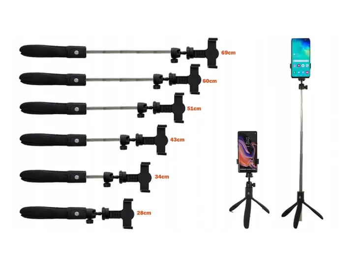 markowy-selfie-stick-z-pilotem-bluetooth-mocowanie-gwint-1-4-regulowany-uchwyt