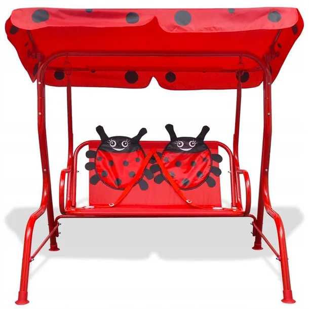 hustawka-dla-dzieci-czerwona-kolor-czerwony