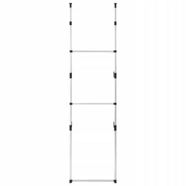 system-teleskopowych-drazkow-do-garderoby-alum-kolor-haczykow-czarny