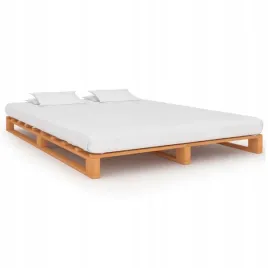 rama-lozka-z-palet-brazowa-lite-drewno-sosno