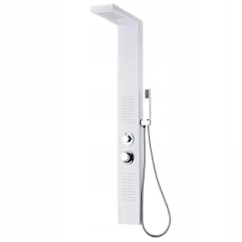 panel-prysznicowy-aluminiowy-matowy-bialy