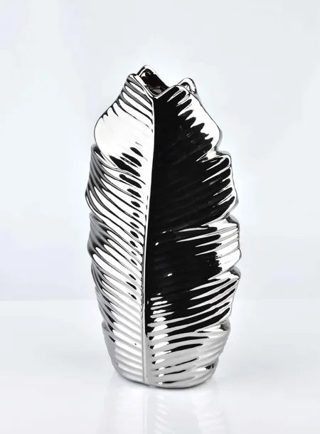 leaf-silver-wazon-7x14xh28cm