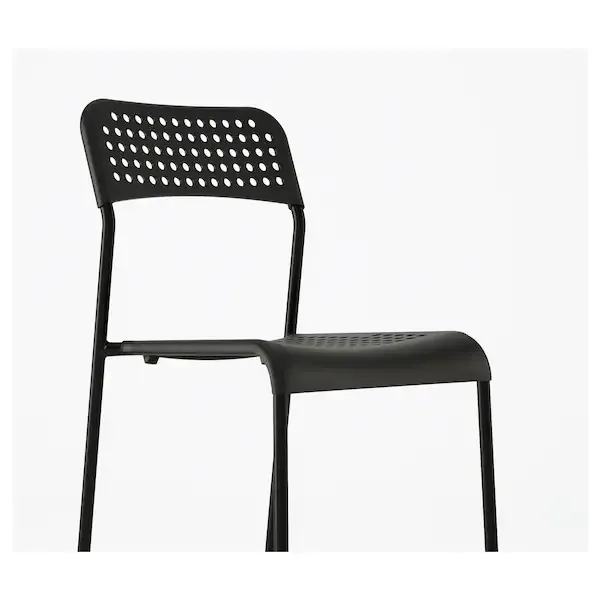 ikea-adde-krzeslo-czarny