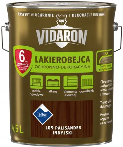 vidaron-lakierobejca-palisander-indyjski-45l-stan-nowy