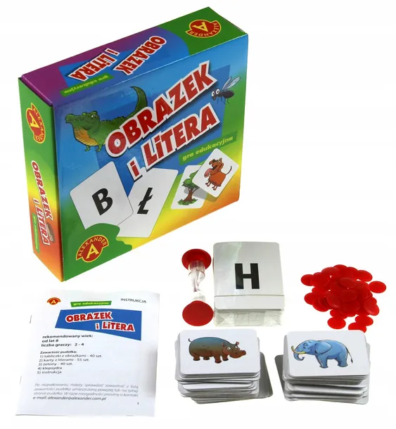 gra-obrazek-i-litera-alexander-material-papier-plastik