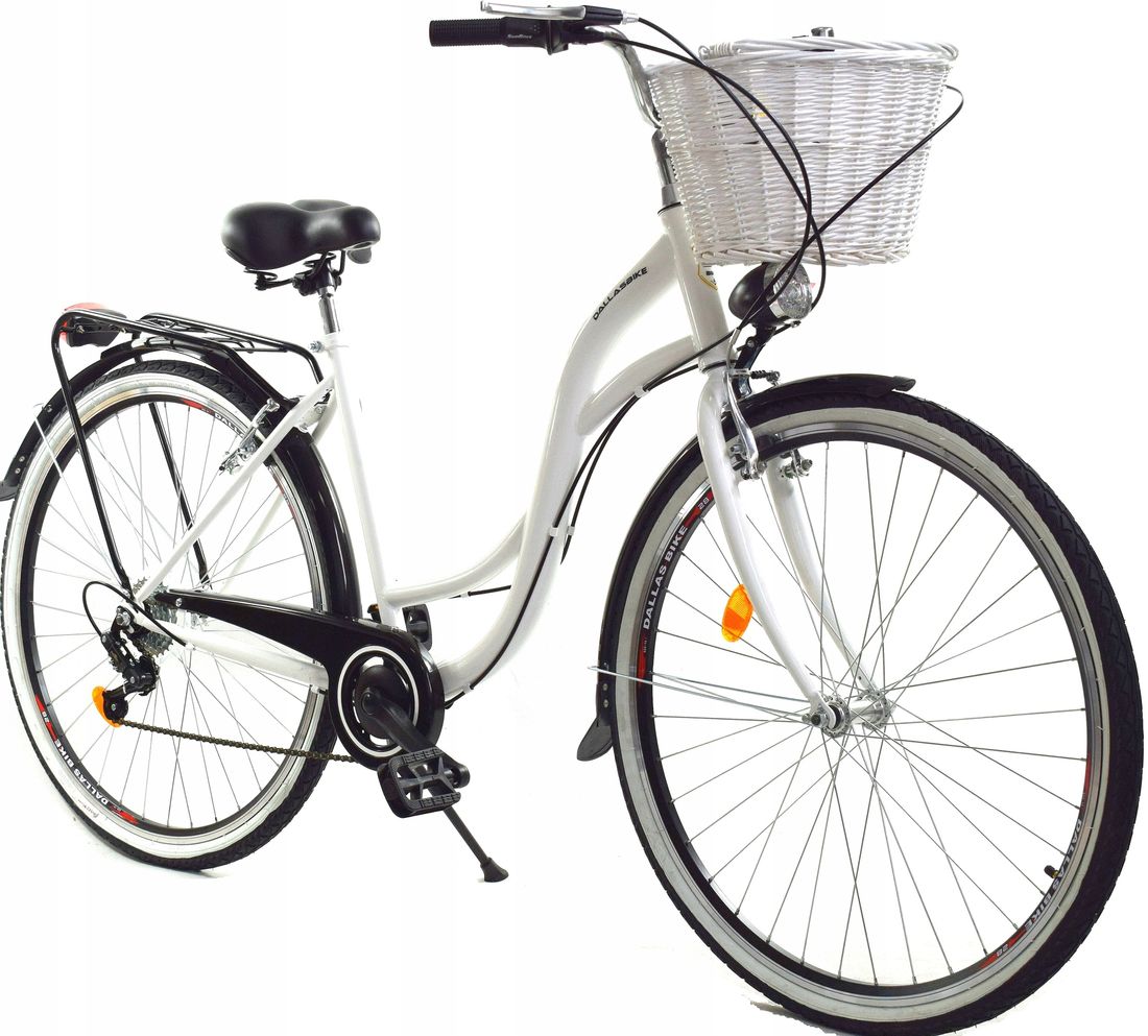 Rower damski miejski DALLAS 26 28 biegi damka ERLI.pl