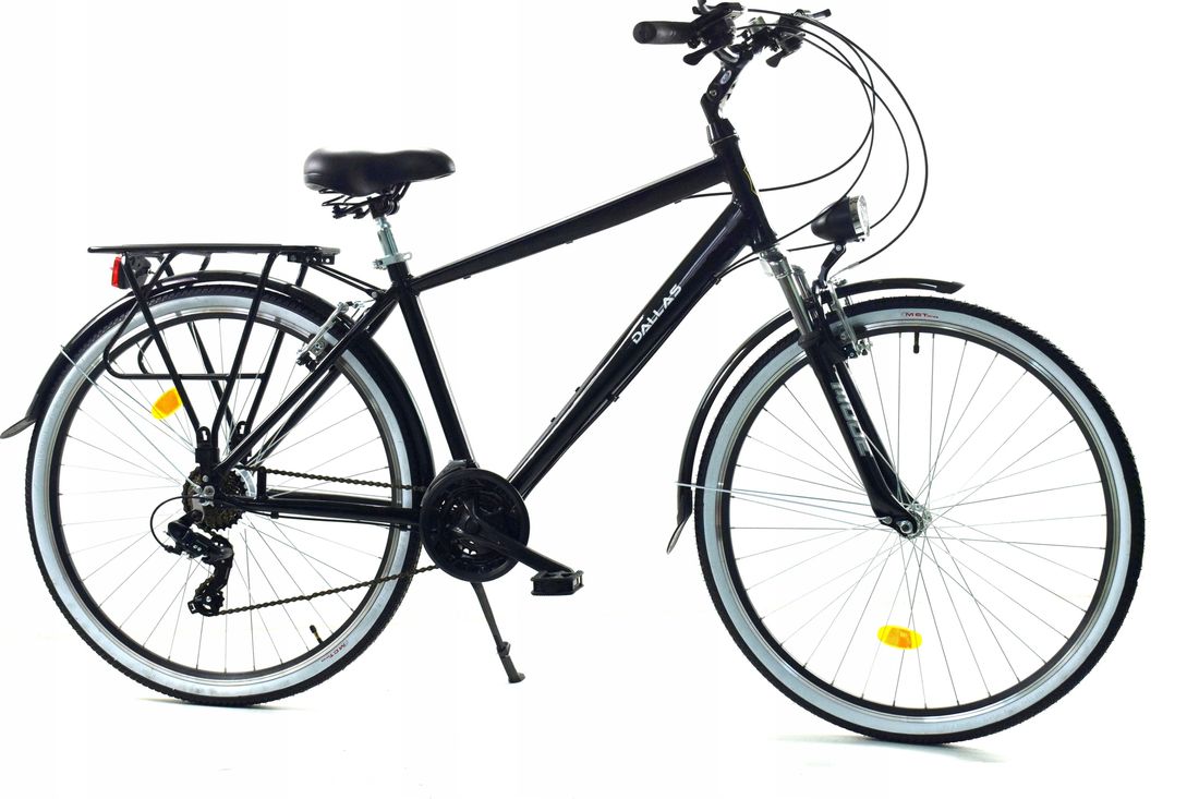 MĘSKI ROWER TREKINGOWY DALLAS 21 BIEG ALUMINIOWY ERLI.pl