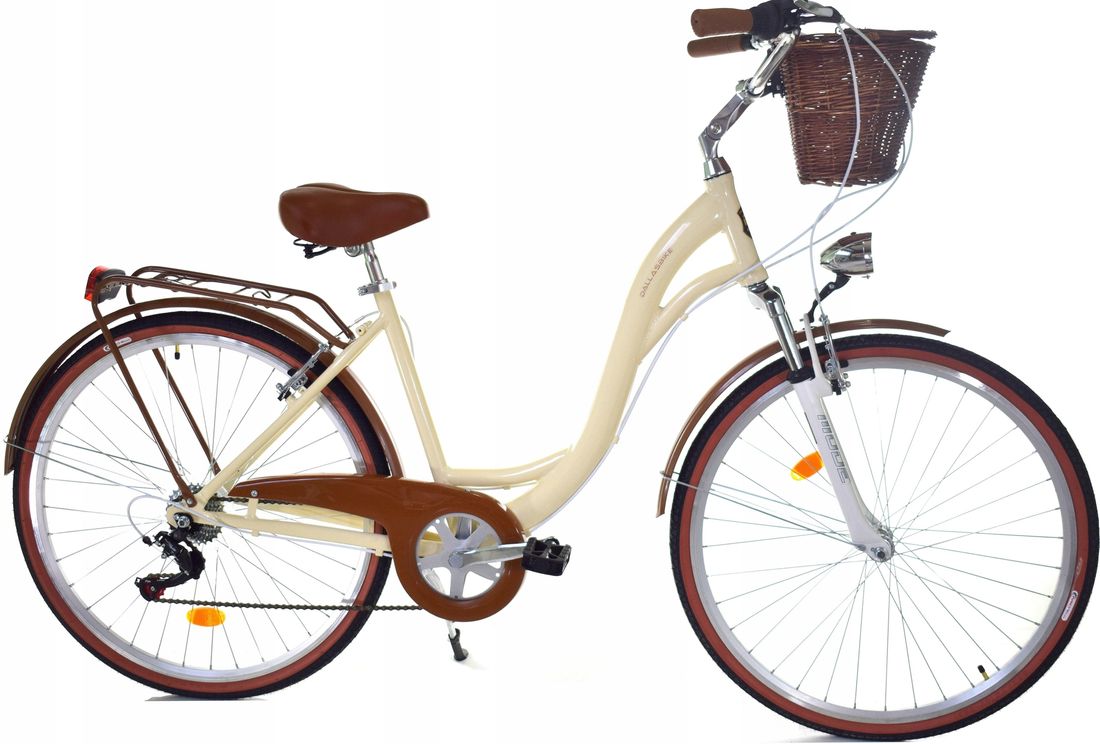 Rower miejski damski DALLAS 28 ALUMINIOWY biegi ERLI.pl