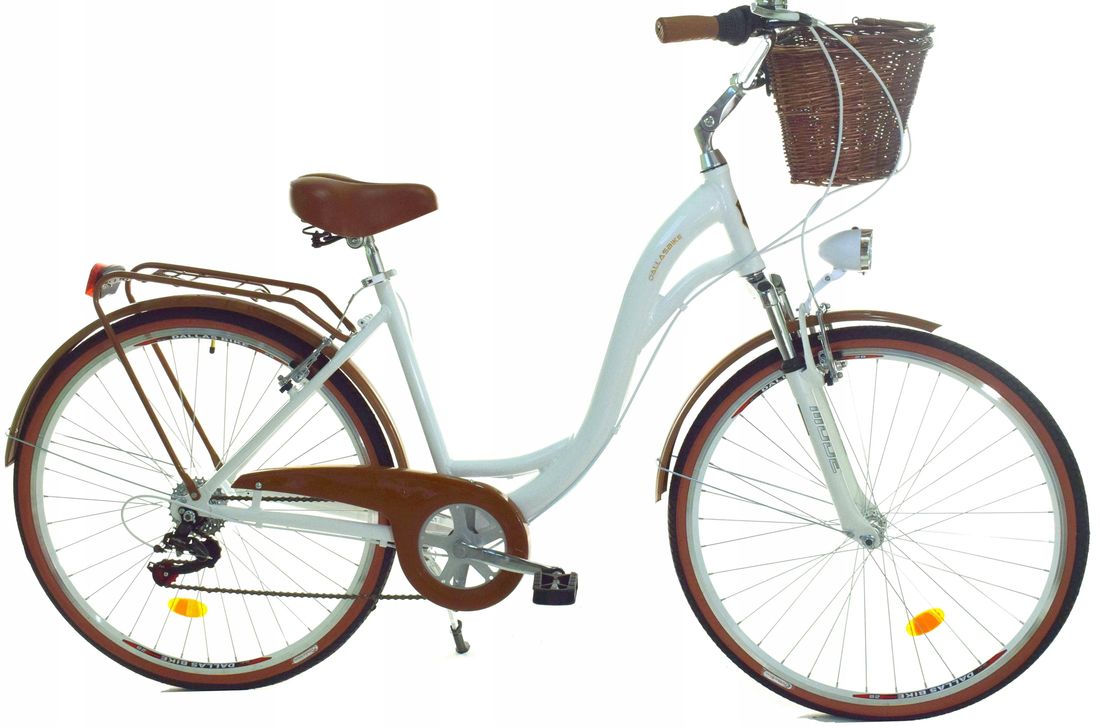 Rower miejski damski DALLAS 28 ALUMINIOWY biegi ERLI.pl