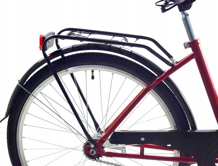 Rower Miejski damski 26 damka + kosz na prezent ERLI.pl