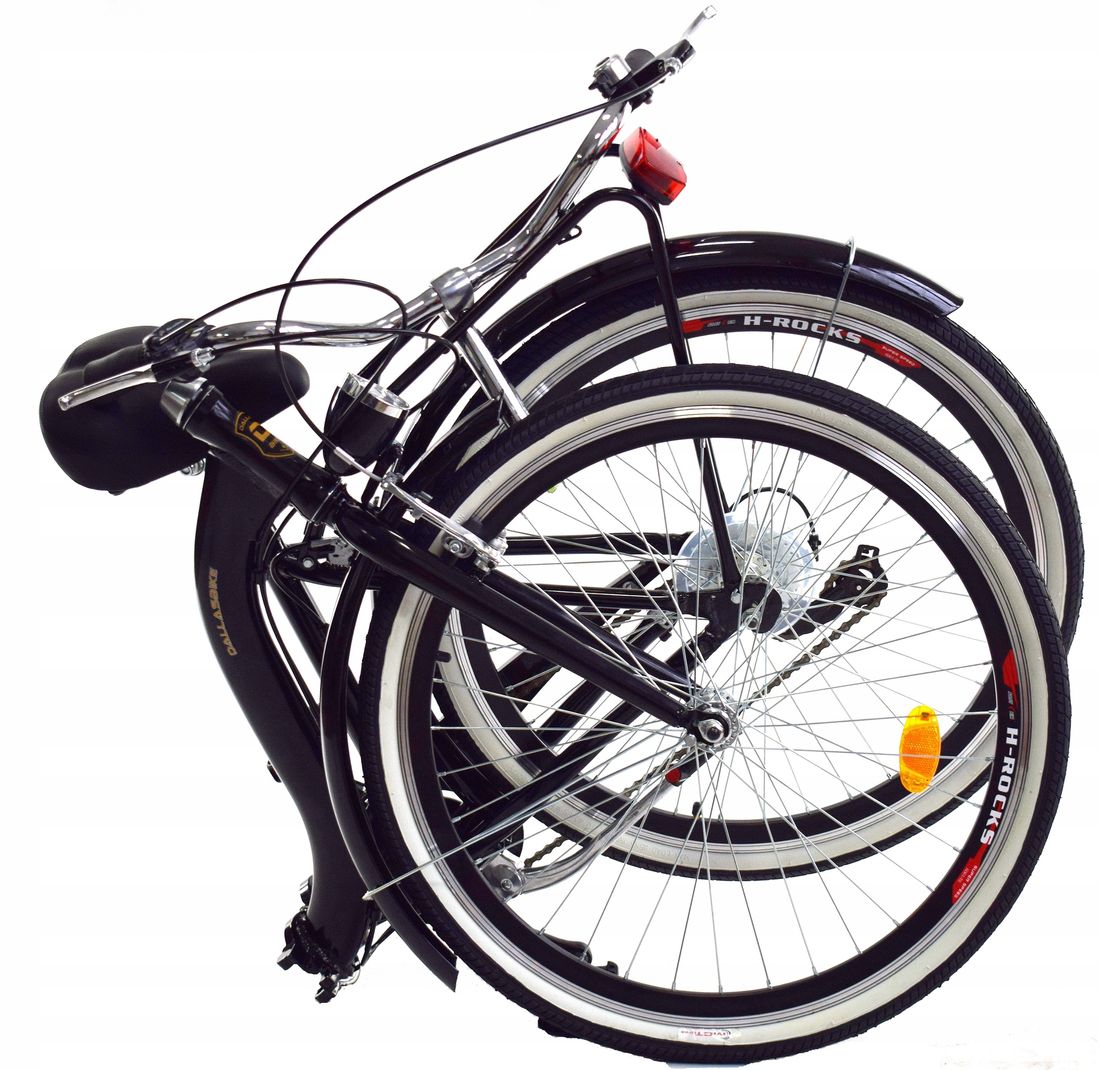 Rower damski męski DALLAS 26 ALUMINIOWY składany ERLI.pl