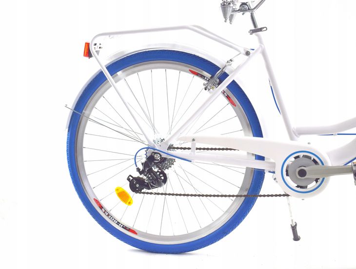 Rower miejski damski i DALLAS 28 ALUMINIOWY biegi ERLI.pl