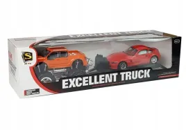 zestaw-pojazdow-leantoys-9269-monster-truck-z-laweta-czerwony
