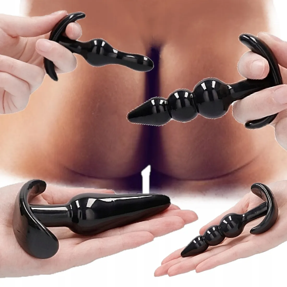 no-80-4-piece-butt-plug-set-black
