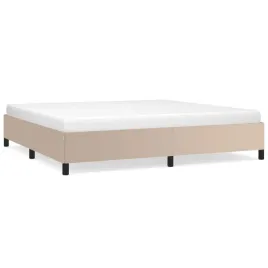 rama-lozka-kolor-cappuccino-200x200-cm-obite-sztuczna-skora