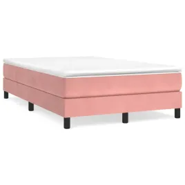 rama-lozka-rozowa-120-x-200-cm-tapicerowana-aksamitem