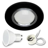 oprawa-halogenowa-szklana-czarna-zarowka-led-gu10-7w-zimne-stan-nowy