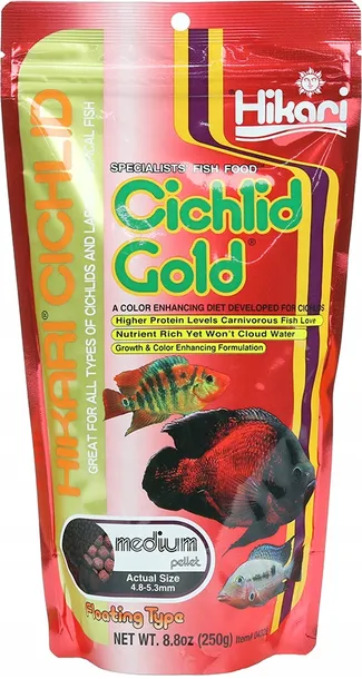 hikari-cichlid-gold-medium-250gr-postac-granulat