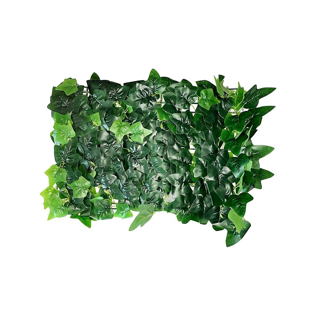 ZIELONA ŚCIANA Z BLUSZCZU MATA PANEL ROŚLINY SZTUCZNY ŻYWOPŁOT BLUSZCZ