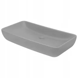 umywalka-prostokatna-matowa-jasnoszara-71x38-cm